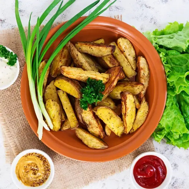 Buttery Cinnamon Sweet Potato Wedge