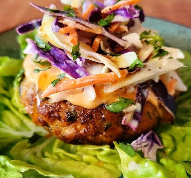 Thai Turkey Bunless Burger