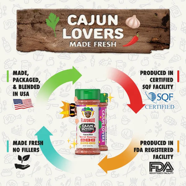 Cajun Lovers Seasoning - Flavor God