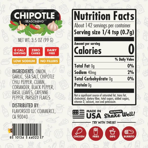 Chipotle Seasoning - Flavor God