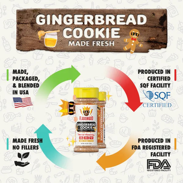 Gingerbread Cookie Topper - $2 TUESDAY - Flavor God