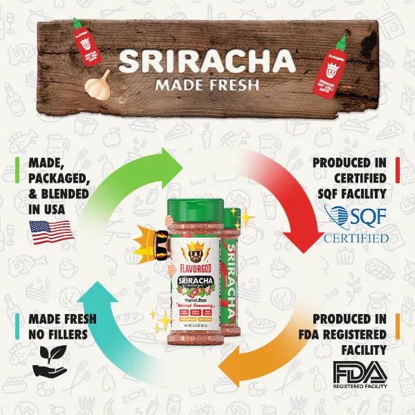 Sriracha Seasoning - $2 TUESDAY - Flavor God