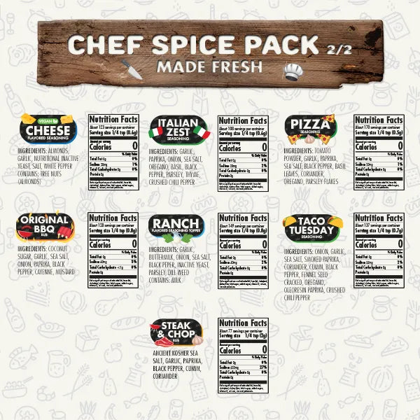 Chef Spice Pack - Flavor God