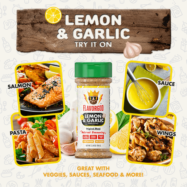 Lemon & Garlic Seasoning (Checkout Offer) - Flavor God