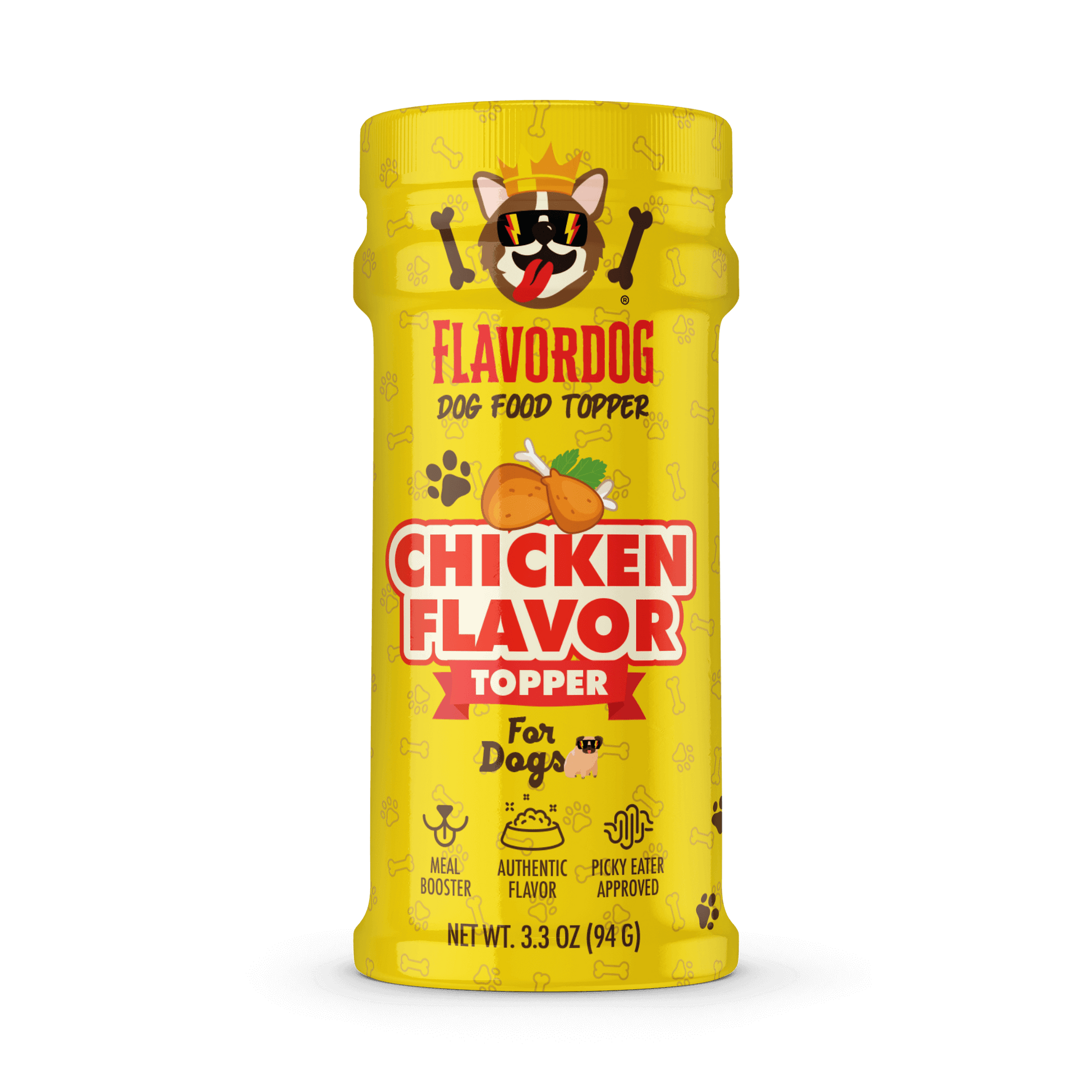 Chicken Flavored - Dog Food Topper - Flavor God
