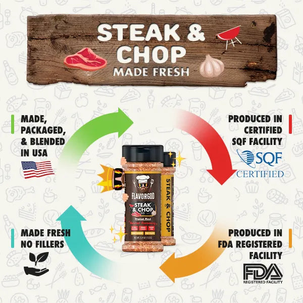 Steak & Chop Rub (VIP Add-On) - Flavor God