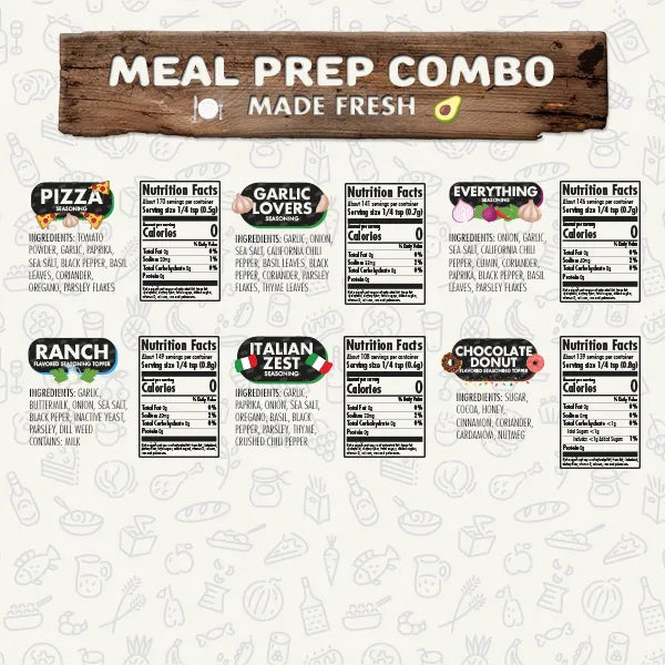 Meal Prep Combo (VIP Add-On) - Flavor God