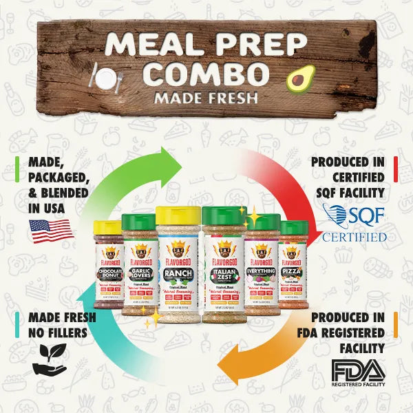 Meal Prep Combo (VIP Add-On) - Flavor God