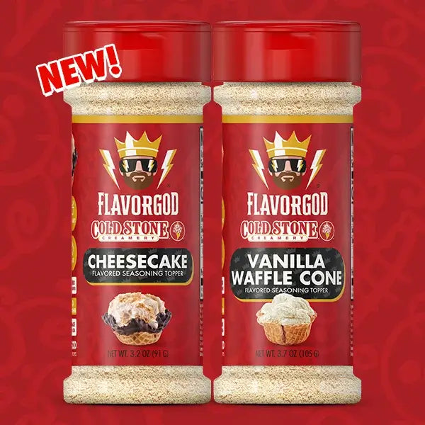 Cold Stone Combo - Cheesecake + Vanilla Waffle Cone - Flavor God