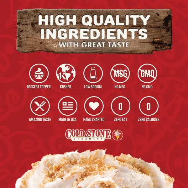 Cold Stone Combo - Cheesecake + Vanilla Waffle Cone - Flavor God