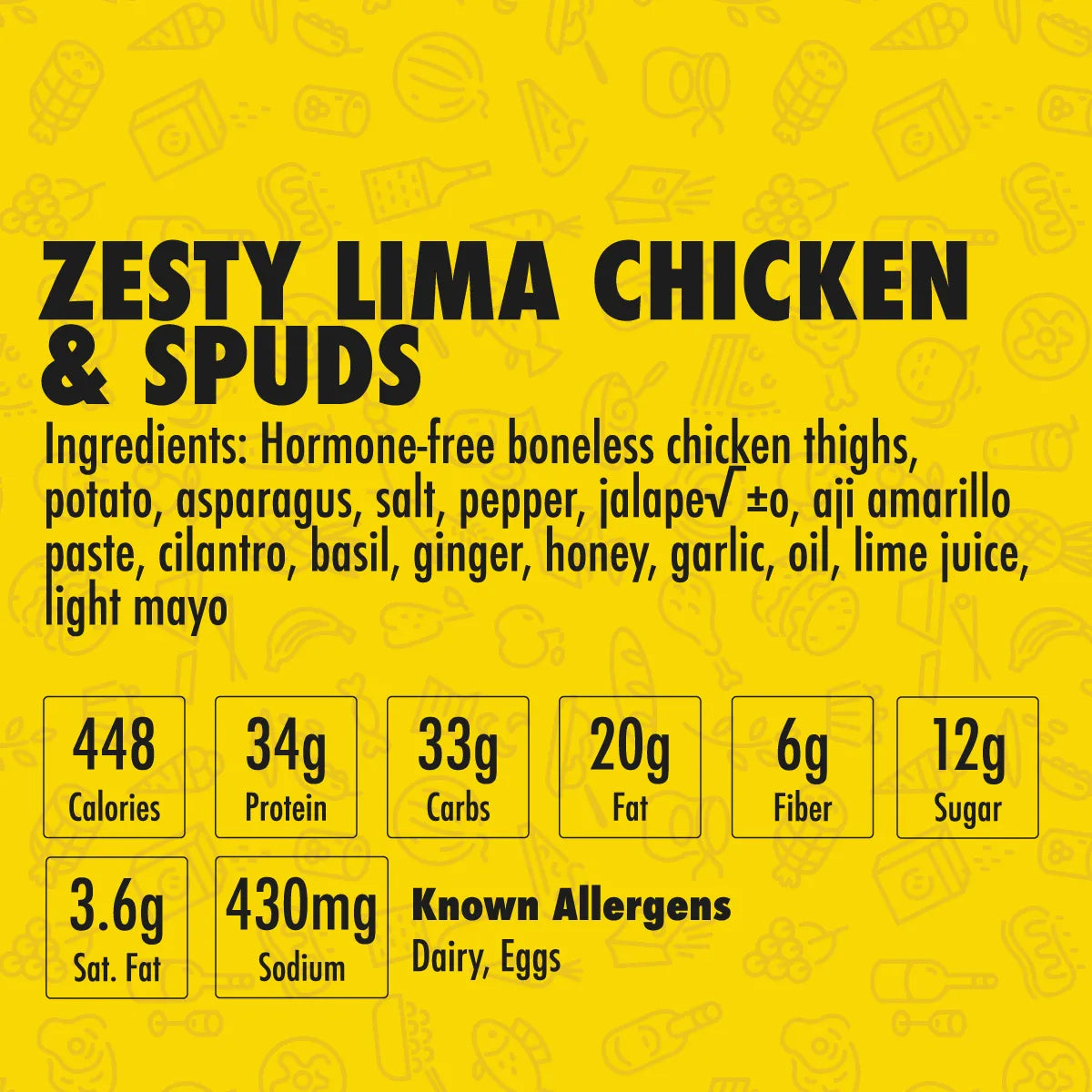 Zesty Lima Chicken & Spuds CM - Flavor God