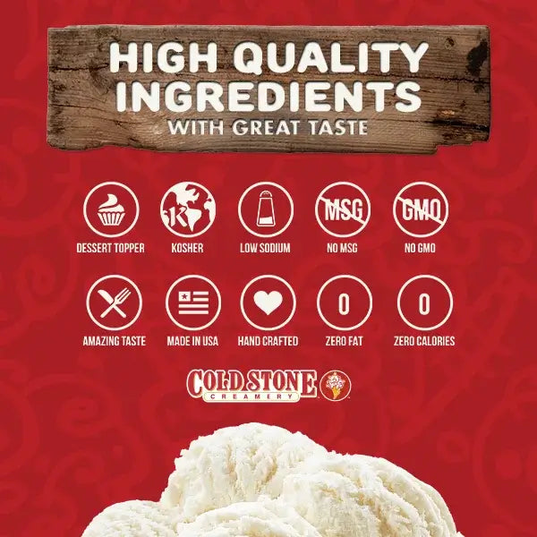 Cold Stone Vanilla Waffle Cone - Valentine's Day - Flavor God