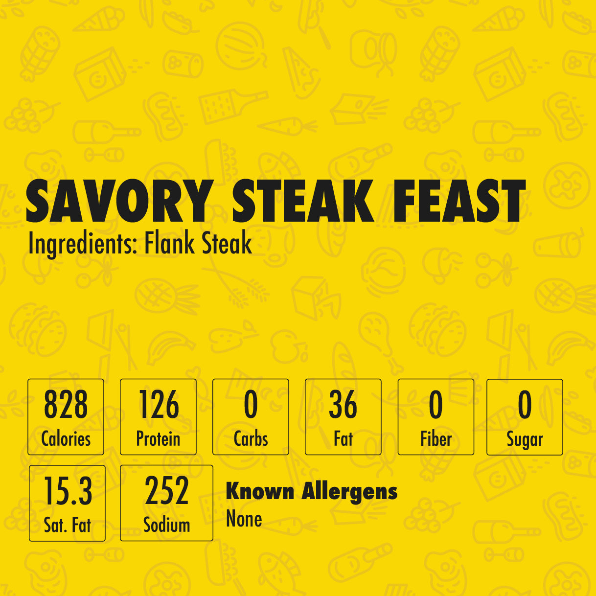 By the Pound Savory Steak Feast - Flavor God