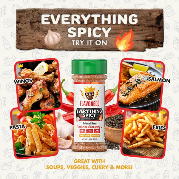 Everything Spicy Seasoning (Add-on & Save) - Flavor God