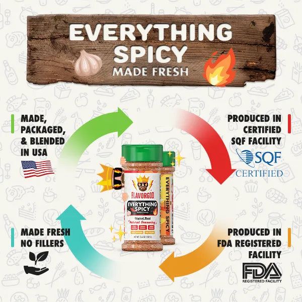 Everything Spicy Seasoning (Add-on & Save) - Flavor God