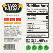 Taco Tuesday Seasoning (Team Salty) - Flavor God