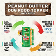 Peanut Butter Flavored - Dog Food Topper - Flavor God
