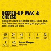 Beefed-Up Mac & Cheese - Flavor God