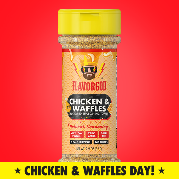 Chicken & Waffles Seasoning Toppers - Flavor God