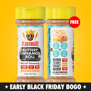 🎁 Buttery Cinnamon Roll Topper - Black Friday Theme (100% off) - Flavor God