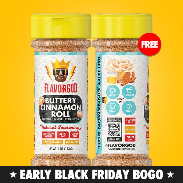 🎁 Buttery Cinnamon Roll Topper - Black Friday Theme (100% off) - Flavor God