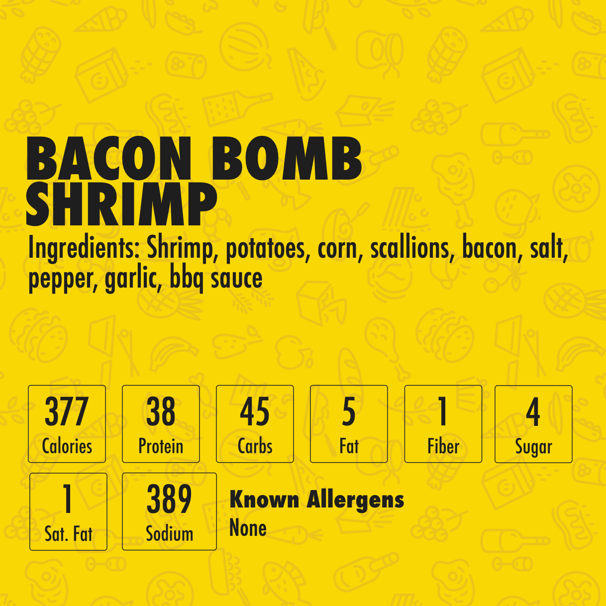 Bacon Bomb Shrimp