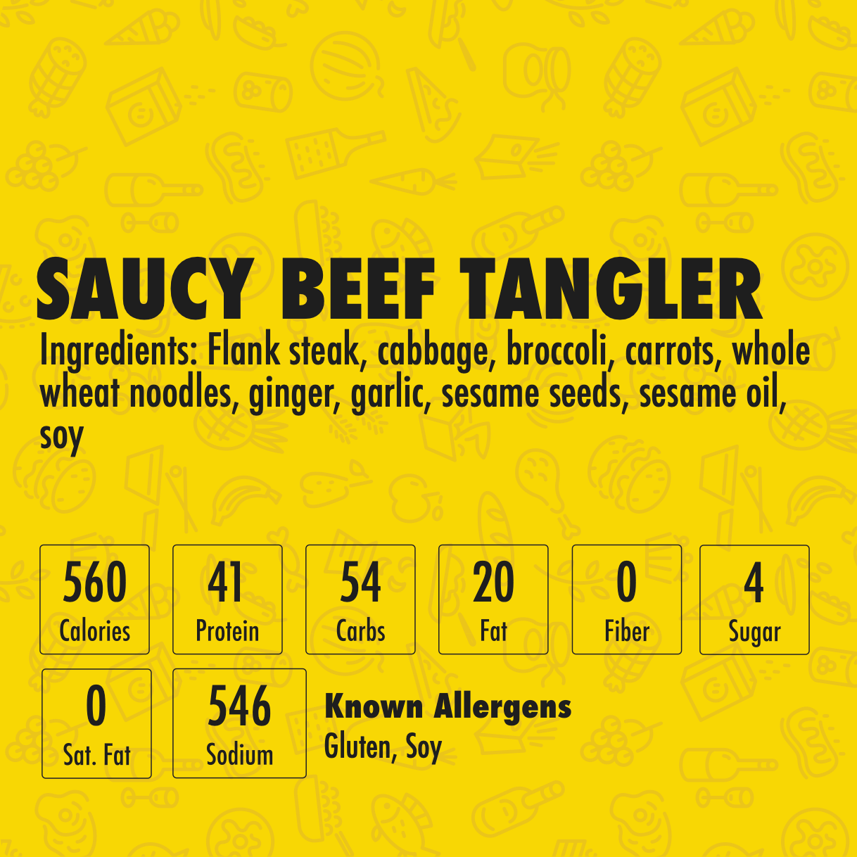 Saucy Beef Tangler