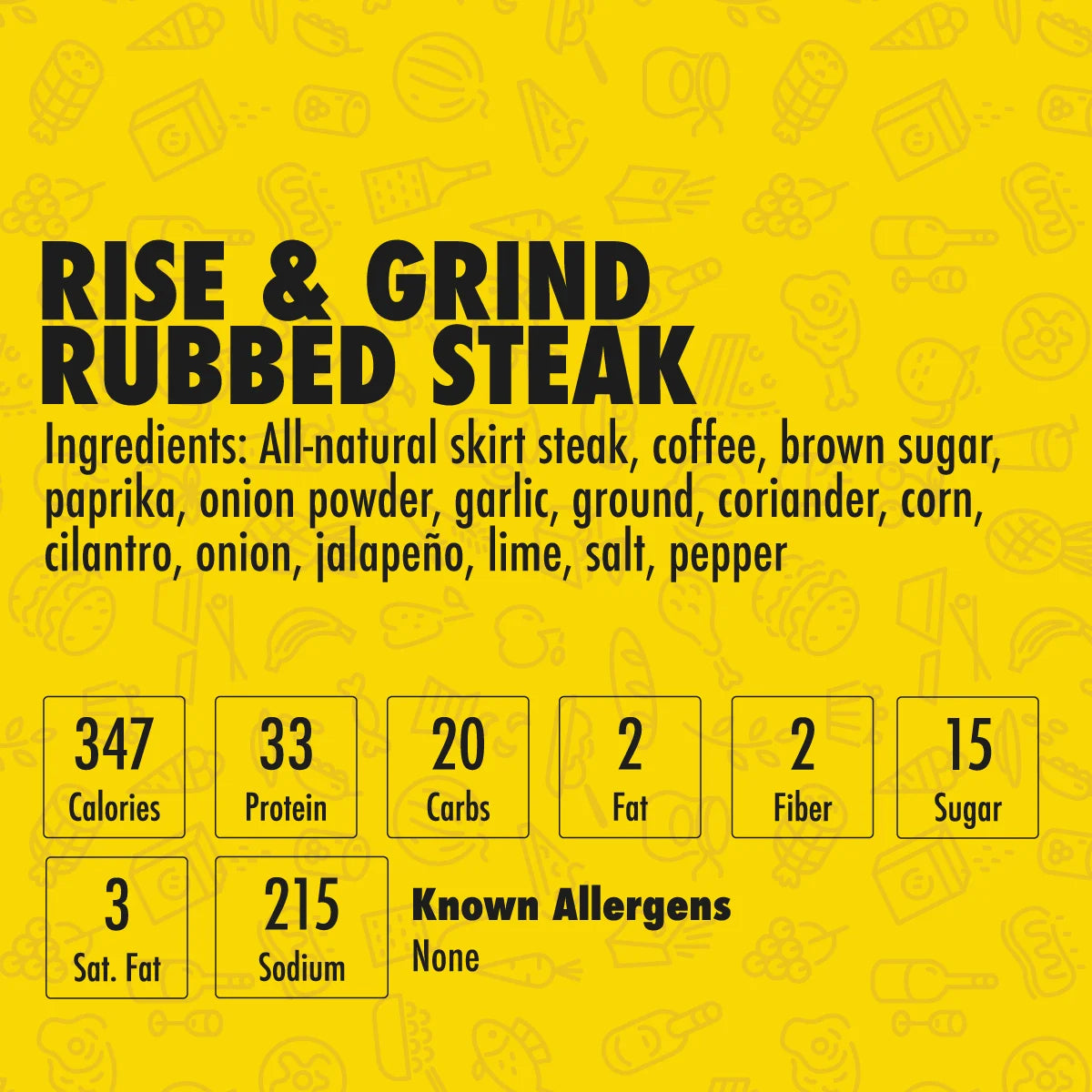 Rise & Grind Rubbed Steak