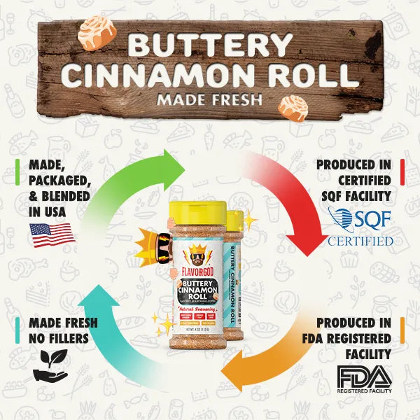 Buttery Cinnamon Roll Topper (Checkout Offer)