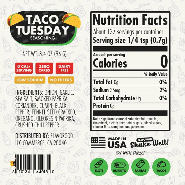 Taco Tuesday Seasoning (Checkout Offer)